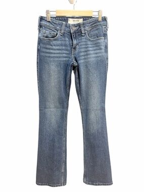 Y2K Hollister Women's Medium Blue Bootcut Jeans